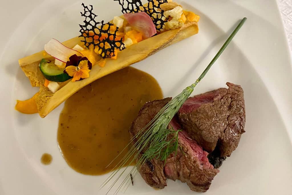 Is Lyon Worth Visiting? Duck entree from Le Bœuf d'Argent in Lyon, France