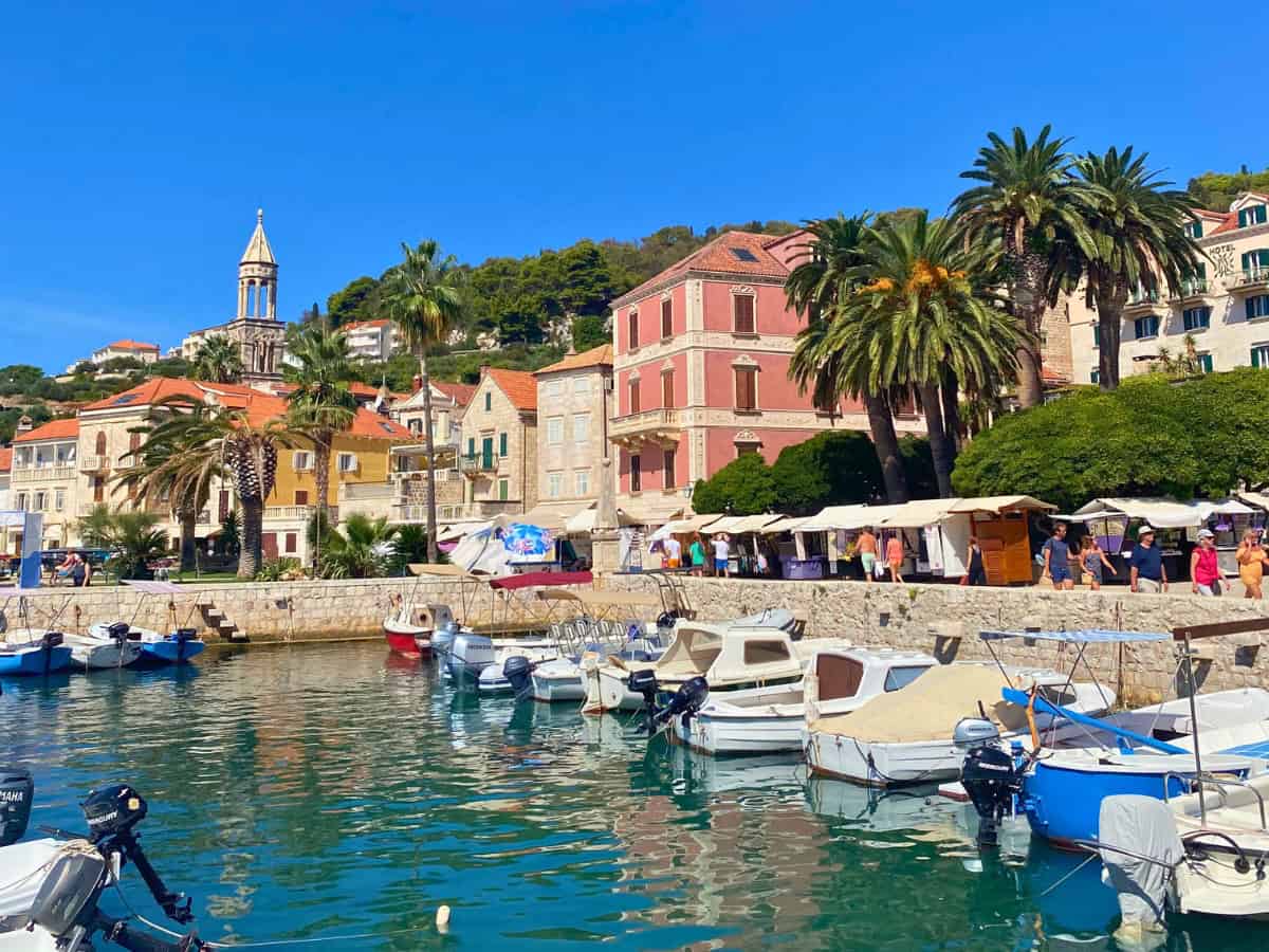 One Day in Split - the thriving waterfront