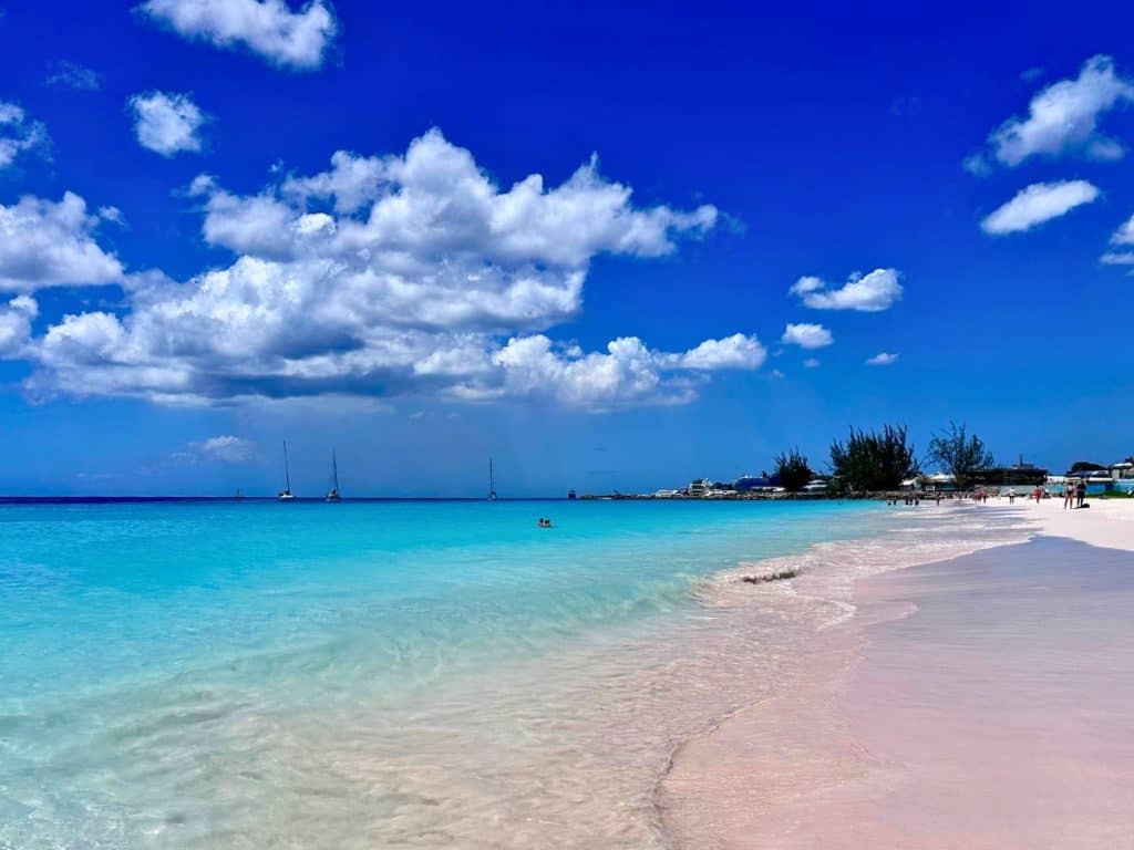 Virgin Voyages Barbados port - photo of beach