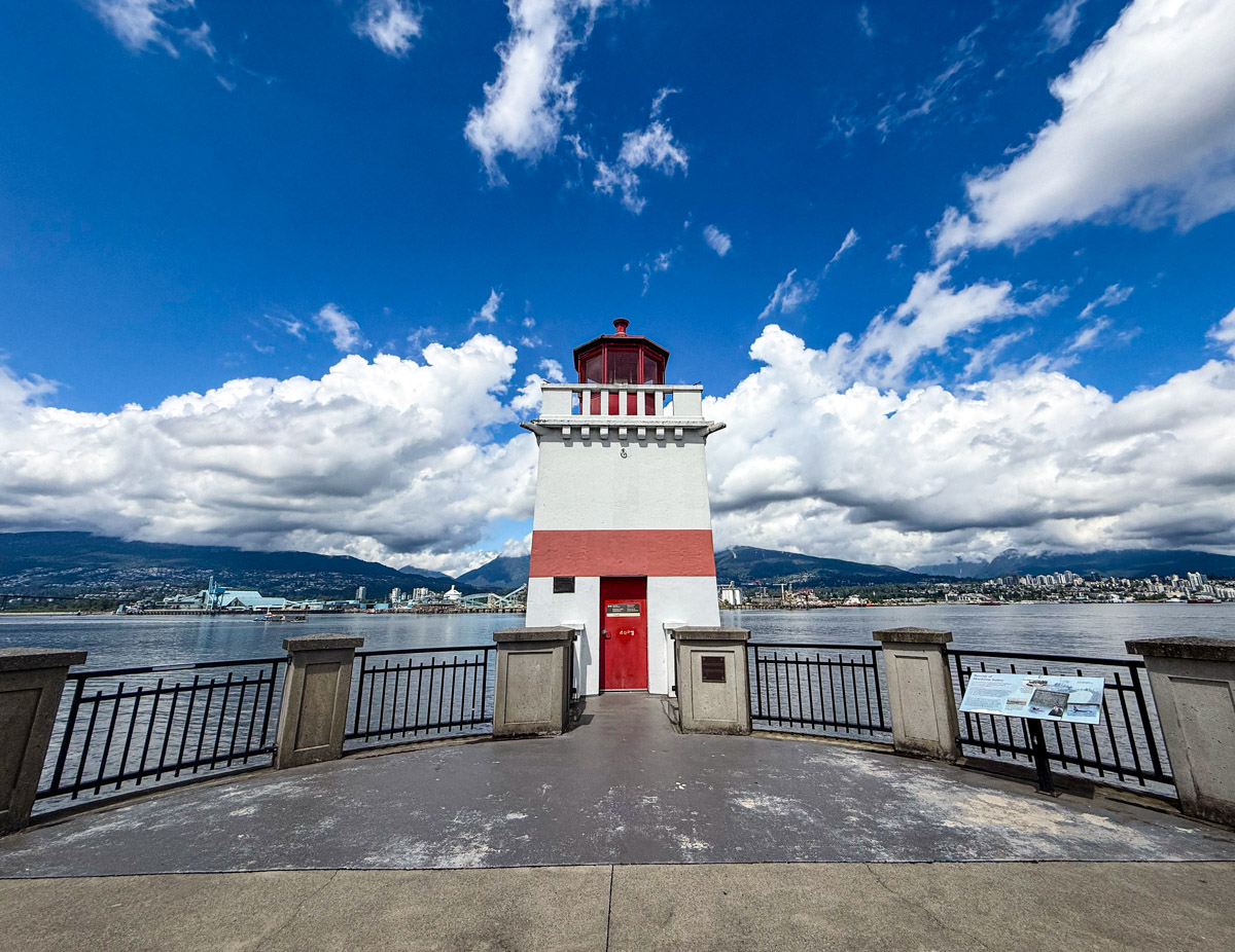 A small lighthouse.