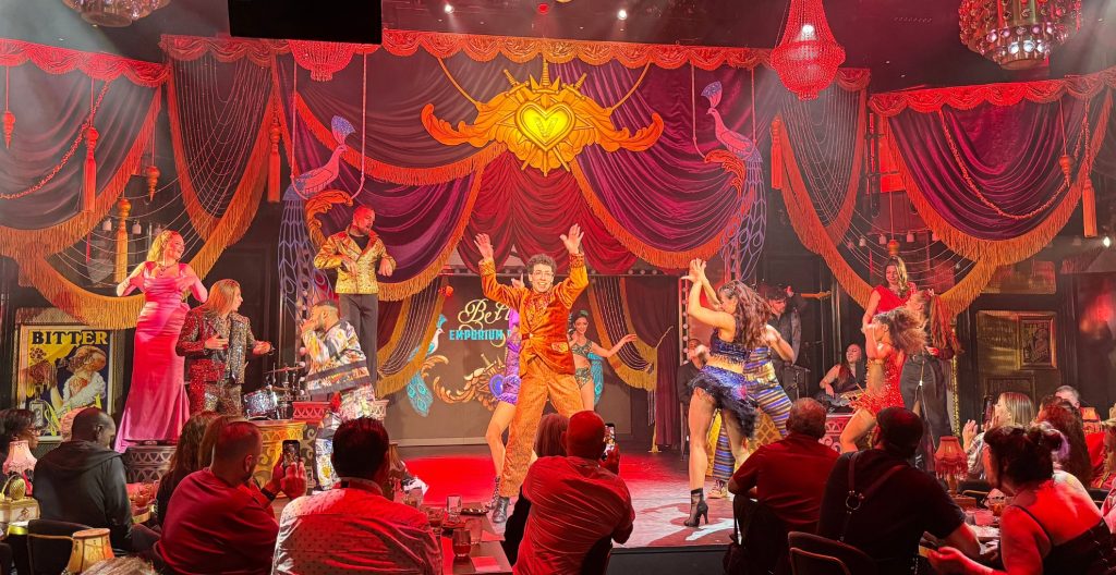 Photo of dancers from Up with a Twist show