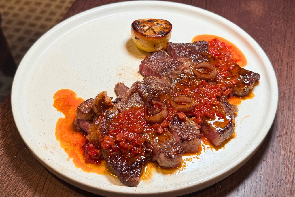 Photo of steak at Rojo